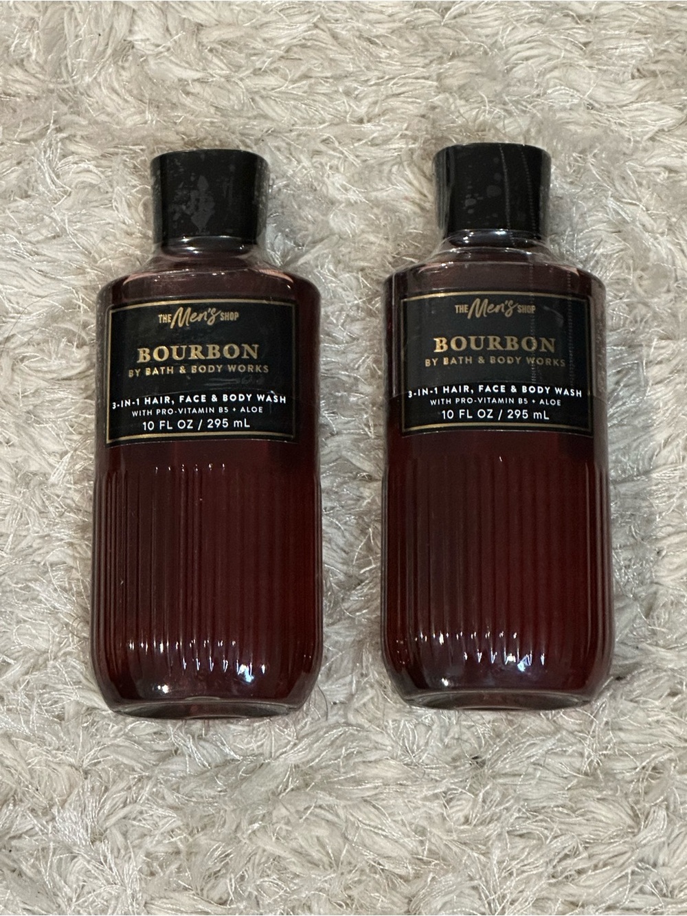 NEW UNOPENED Bath & Body Works Bourbon Body Wash - Set of 2